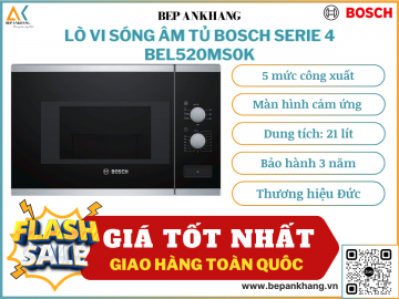 Lò vi sóng âm tủ Bosch BEL520MS0K - serie 4